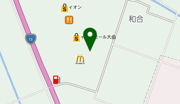 toto取扱 イオン大曲チャンスセンターの地図画像