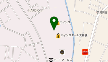 toto取扱 大利根カインズチャンスセンターの地図画像