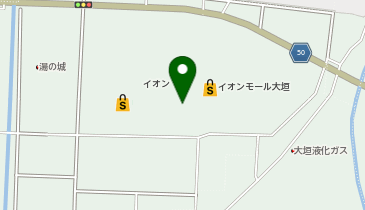 toto取扱 イオン大垣チャンスセンターの地図画像