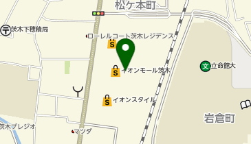 toto取扱 イオンモール茨木チャンスセンターの地図画像