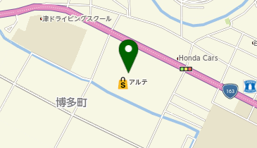 toto取扱 津アルテチャンスセンターの地図画像