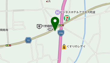 toto取扱 柿原マルナカチャンスセンターの地図画像