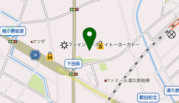 toto取扱 津久野イトーヨーカドーチャンスセンターの地図画像