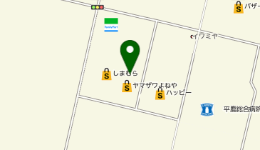 toto取扱 よねやハッピーモール店の地図画像