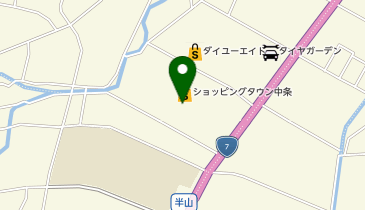 toto取扱 中条イオンチャンスセンターの地図画像