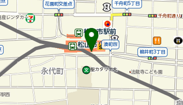toto取扱 まつちかチャンスセンターの地図画像