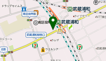 toto取扱 武蔵浦和チャンスセンターの地図画像