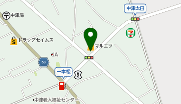 toto取扱 中津マルエツチャンスセンターの地図画像