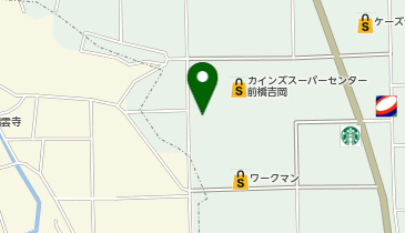 toto取扱 前橋吉岡カインズチャンスセンターの地図画像