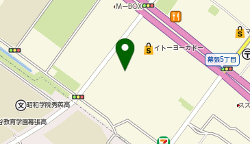 toto取扱 幕張イトーヨーカドーチャンスセンターの地図画像