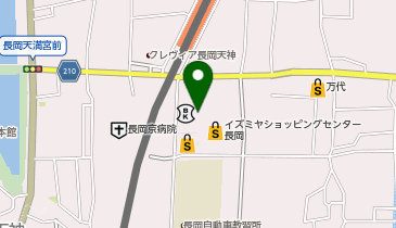 toto取扱 長岡イズミヤチャンスセンターの地図画像