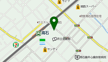 toto取扱 高石駅前チャンスセンターの地図画像