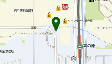 toto取扱 イオン高の原チャンスセンターの地図画像