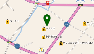 toto取扱 白鳥マルナカチャンスセンターの地図画像