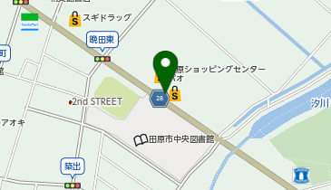 toto取扱 田原パオチャンスセンターの地図画像