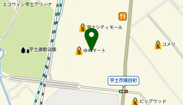 toto取扱 宇土シティチャンスセンターの地図画像