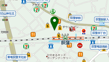 toto取扱 荻窪チャンスセンターの地図画像