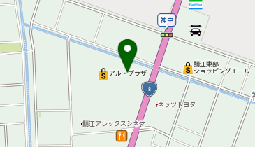 toto取扱 鯖江アルプラザチャンスセンターの地図画像