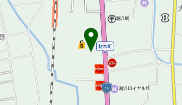 toto取扱 湯沢プラザチャンスセンターの地図画像