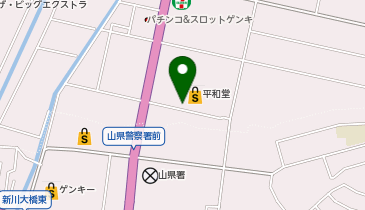 toto取扱 高富平和堂チャンスセンターの地図画像