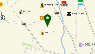 toto取扱 大田原カインズチャンスセンターの地図画像