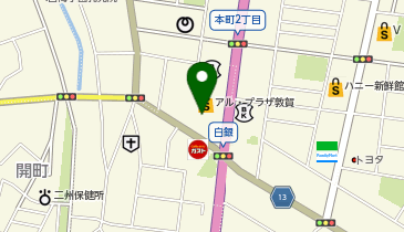 toto取扱 敦賀アルプラザチャンスセンターの地図画像