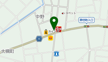 toto取扱 大槻カインズチャンスセンターの地図画像