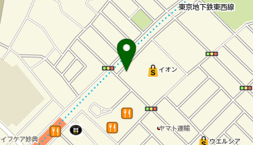 toto取扱 市川妙典イオンチャンスセンターの地図画像