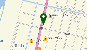 toto取扱 倉吉河北プラザチャンスセンターの地図画像