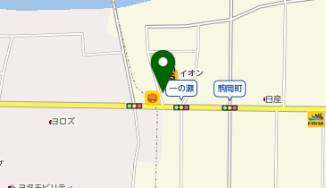 toto取扱 駒岡イオンチャンスセンターの地図画像