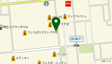 toto取扱 スズランプラザチャンスセンターの地図画像