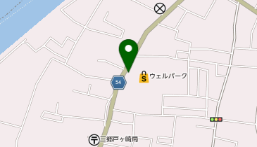 toto取扱 三郷いなげやチャンスセンターの地図画像