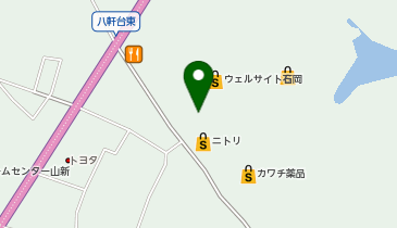 toto取扱 ウェルサイト石岡チャンスセンターの地図画像