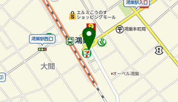 toto取扱 鴻巣駅前チャンスセンターの地図画像