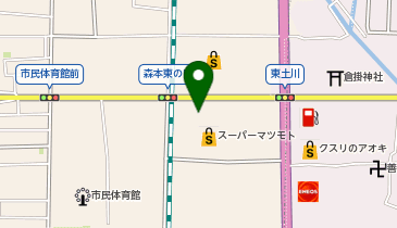 toto取扱 向日マツモトチャンスセンターの地図画像