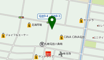 toto取扱 シーナ屯田チャンスセンターの地図画像