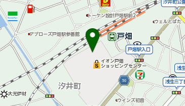 toto取扱 イオン戸畑チャンスセンターの地図画像