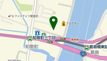 toto取扱 葛島フジチャンスセンターの地図画像