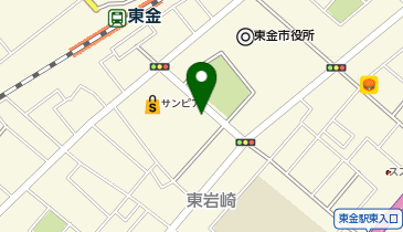 toto取扱 東金サンピアチャンスセンターの地図画像