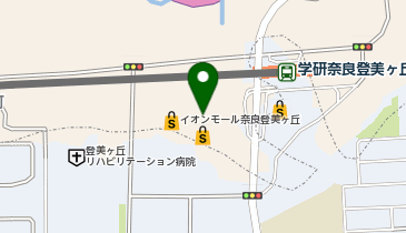 toto取扱 登美ヶ丘イオンチャンスセンターの地図画像