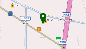 toto取扱 オークワ田原本インターチャンスセンターの地図画像