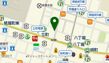toto取扱 八丁堀チャンスセンターの地図画像