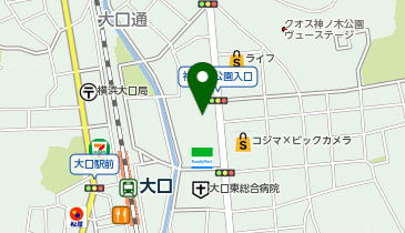 toto取扱 大口ピアゴチャンスセンターの地図画像