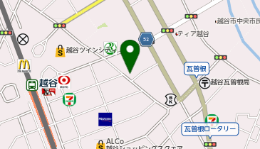 toto取扱 越谷つるかめチャンスセンターの地図画像