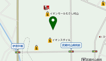 toto取扱 チャンスセンターイオンモールむさし村山店の地図画像
