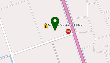toto取扱 伊勢崎東MEGAドンキホーテチャンスセンターの地図画像