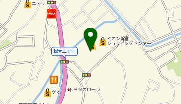 toto取扱 新宮イオンチャンスセンターの地図画像