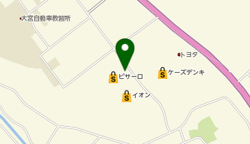 toto取扱 常陸大宮ピサーロチャンスセンターの地図画像