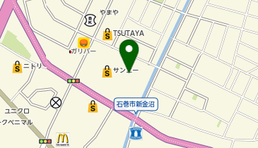 toto取扱 あけぼのサンエーチャンスセンターの地図画像