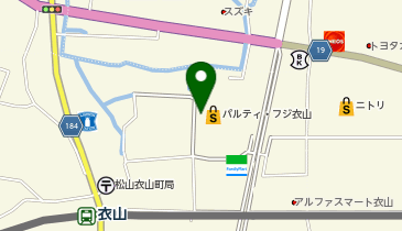 toto取扱 衣山フジチャンスセンターの地図画像